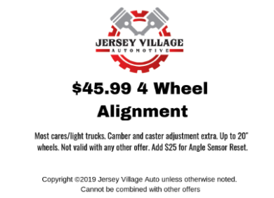 $45.99 4 Wheel Alignment